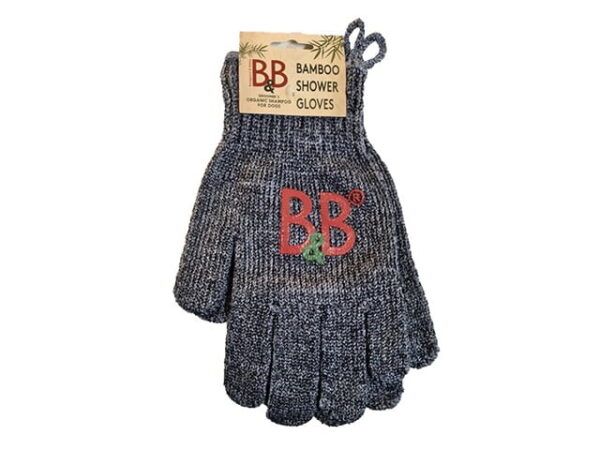 B&B BAMBOO SHOWER GLOVES