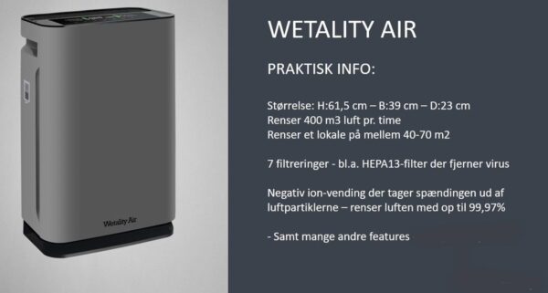 Wetality Air – Luftrenser