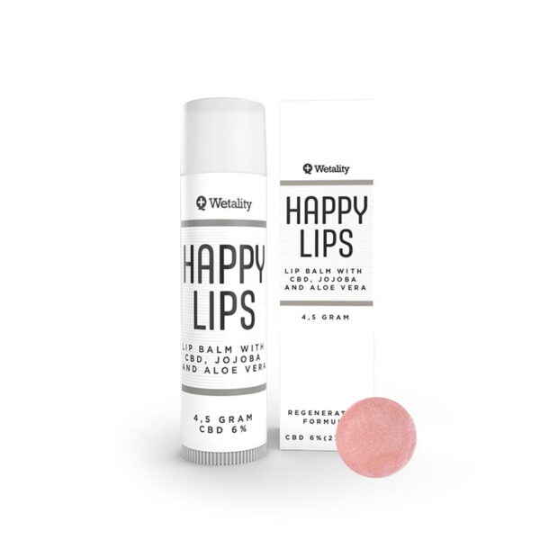 Wetality Happy Lips Balm in colour
