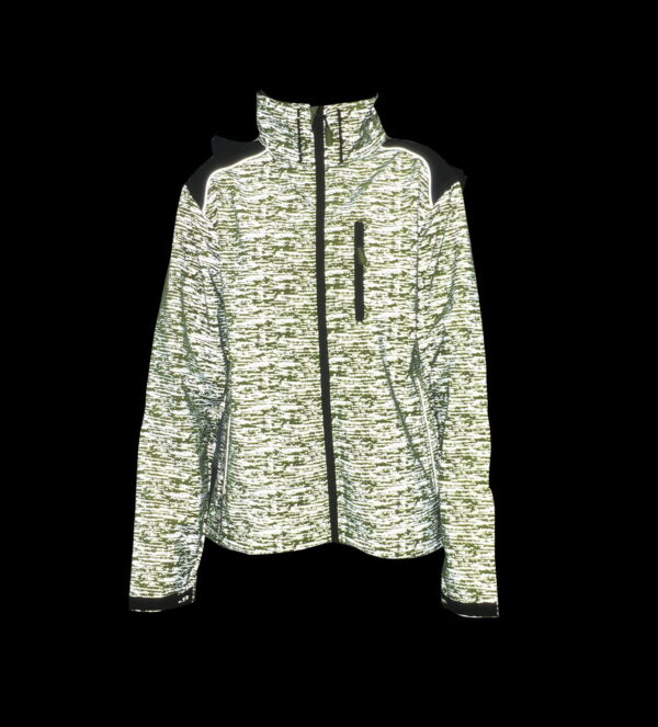 Softshell jakke Knoxfield refleks - Hi-Viz red