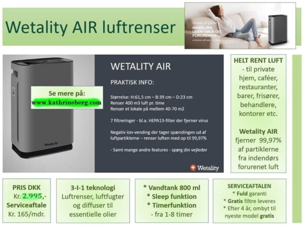Wetality Air – Luftrenser
