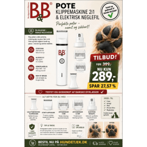 Pote klippemaskine 2i1 B&B