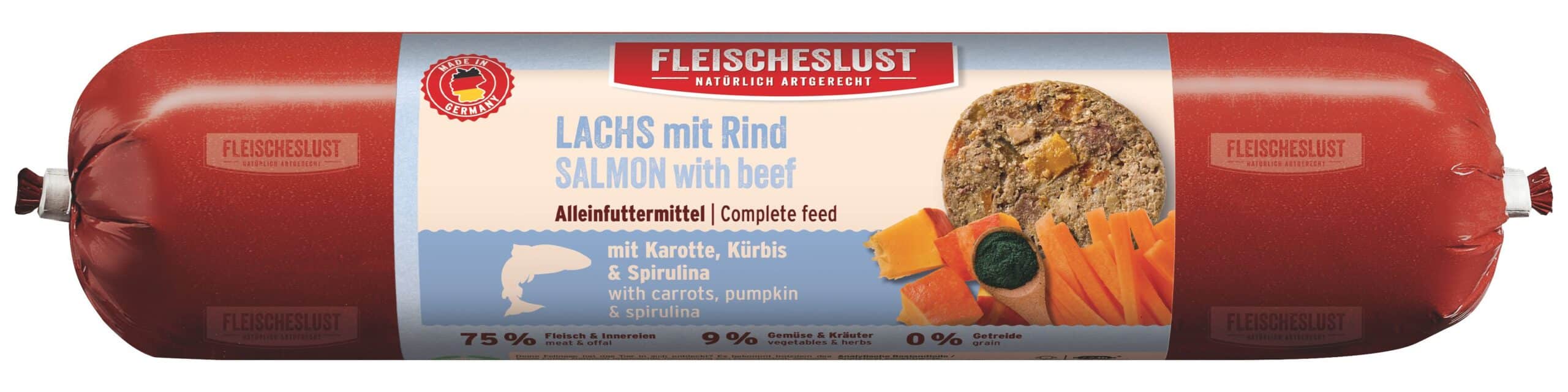 Classic frisk laks med gulerod græskar og spirulina