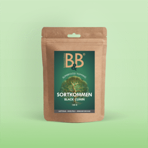 Sortkommen - Superfood topping 100 g.