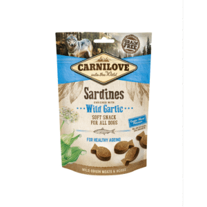 CL Dog Semi Moist Sardines m hvidløg 200 g