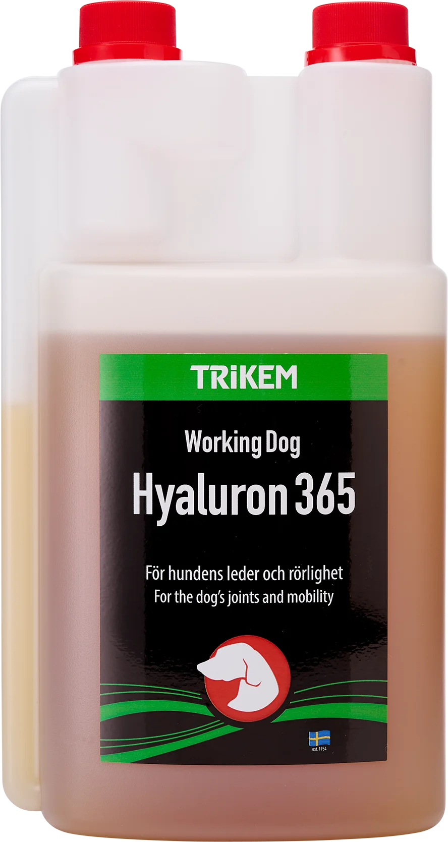 Hyaluron 365 er en unik sammensætning af stoffer, der alle virker for hundens ledfunktion og bevægelighed.