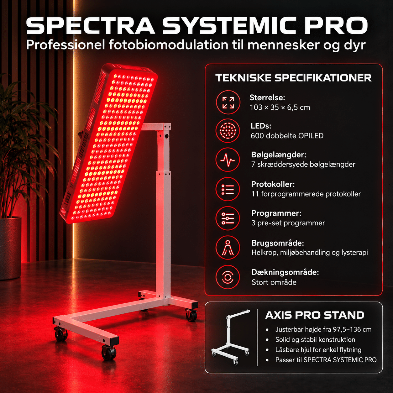 SPECTRA® – avanceret lysterapi til dyr og mennesker - Billede 3