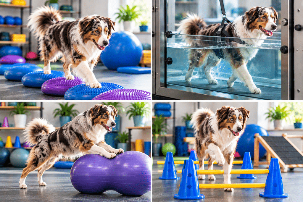 Genoptræning hund