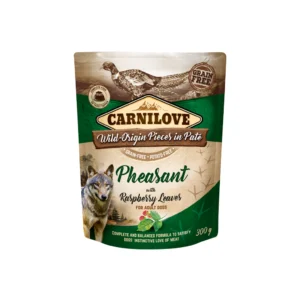 CL Dog Pouch Paté Pheasant w.Rasp 300 g